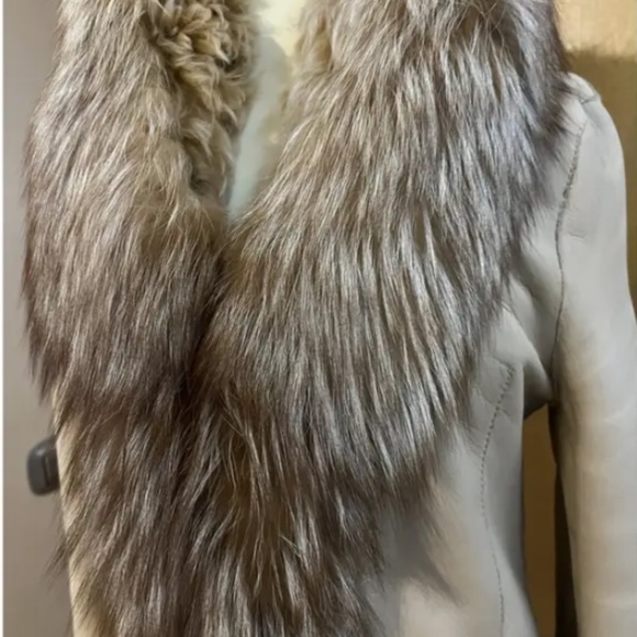 Roberto Cavalli Leather coat - Picture 3 of 15